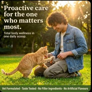 Daily Cat Probiotic Omega Multivitamin Taurine Supplement Hover Image