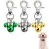 3 PCS Antique Cross-Shaped Pet Collar Bells