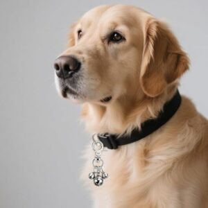 3 PCS Antique Cross-Shaped Pet Collar Bells Hover Image