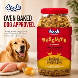 Drools Chicken Flavour Crunchy Dog Biscuits 800g