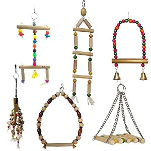 Jainsons Bird Swing Hanging Chew Toys Parrots