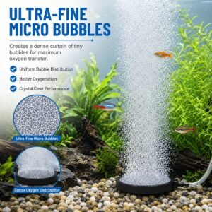 3-Inch Ceramic Air Stone for Fine Bubbles Hover Image