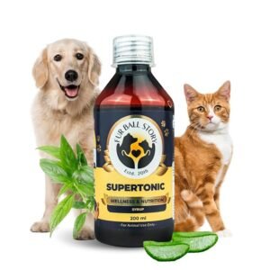FUR BALL STORY Multivitamin Syrup Pet Immunity Energy Booster