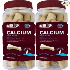 Calcium Bone Dog Treats for Strong Teeth Gums
