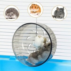 Mini Quiet Hamster Exercise Wheel Tiny Pet Hover Image